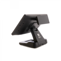 VISOR VFD 2X20 TPV X100 NEGRO